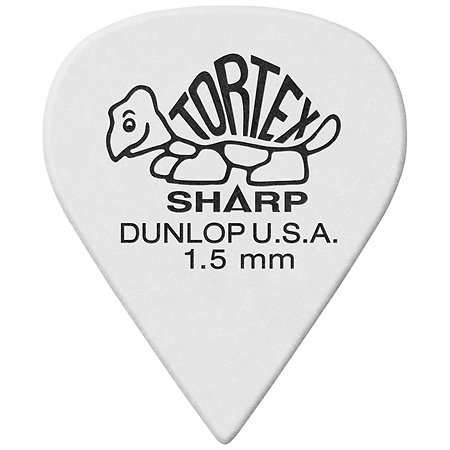 Dunlop 412P150 Tortex Sharp 1,50mm Sachet de 12