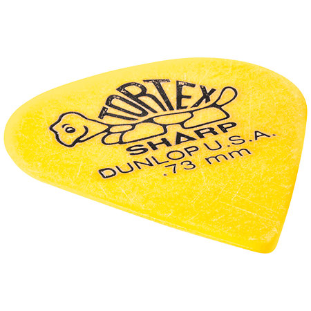 412P73 Tortex Sharp 0,73mm Sachet de 12 Dunlop