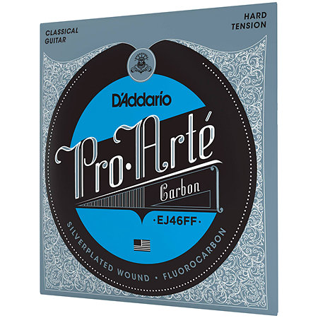 EJ46FF Pro-Arté Carbon Basses Dynacore, Tension Forte D'Addario