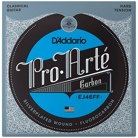 EJ46FF Pro-Arté Carbon Basses Dynacore, Tension Forte D'Addario