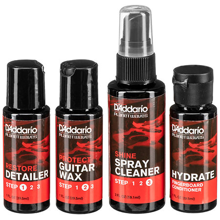 PW-GCB-01 Kit Instrument Care Essentials D'Addario