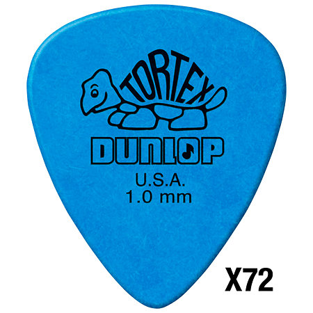 Dunlop 413R10 Tortex Teardrop 1,00 mm Sachet de 72