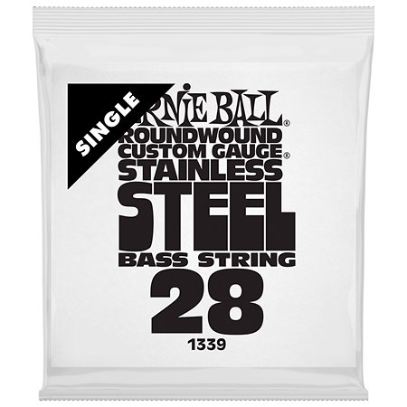 Ernie Ball 1339 Slinky Stainless Steel Bass String 28