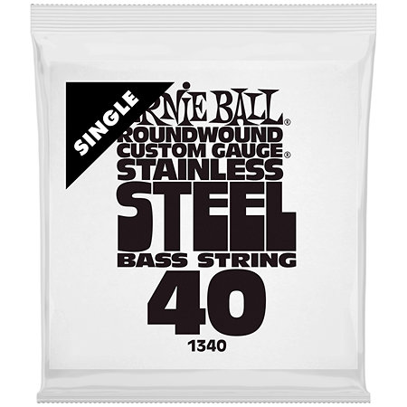 1340 Slinky Stainless Steel Bass String 40 Ernie Ball