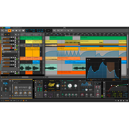 Bitwig Studio Essentials upgrade 8 Track (licence) Bitwig