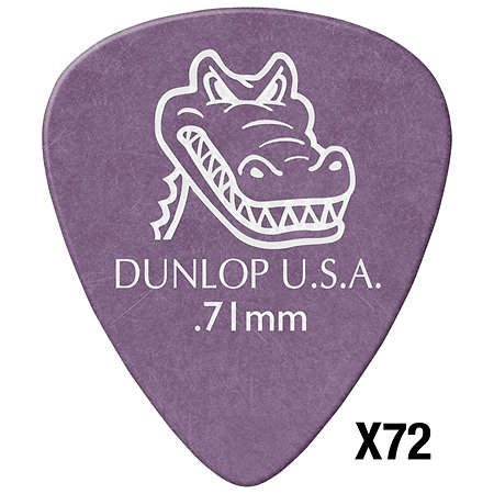 Dunlop 417R71 Gator Grip 0,71mm Sachet de 72