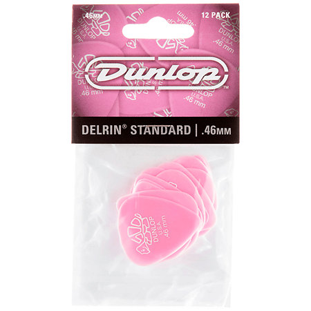 41P46 Delrin 500 0,46 mm Sachet de 12 Dunlop