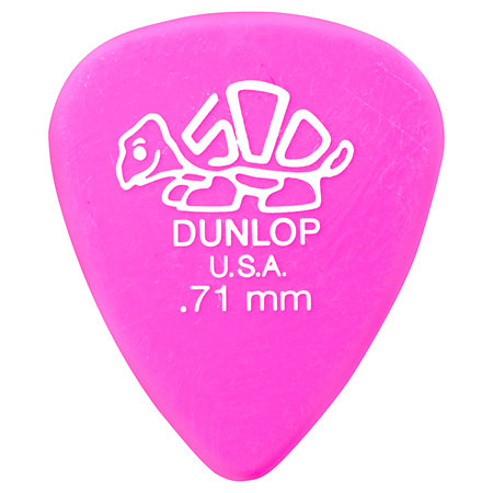 Dunlop 41P71 Delrin 500 0,71 mm Sachet de 12