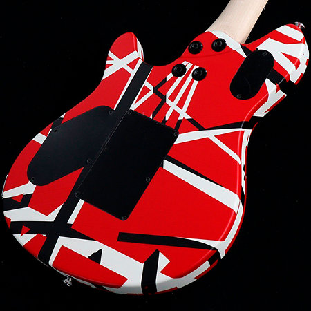 EVH Wolfgang Special Striped Series Red, Black, White + Housse
