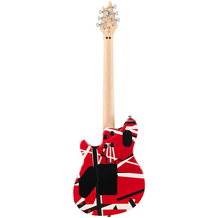 Wolfgang Special Striped Series Red, Black, White + Housse EVH