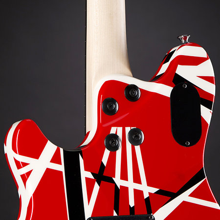 Wolfgang Special Striped Series Red, Black, White + Housse EVH