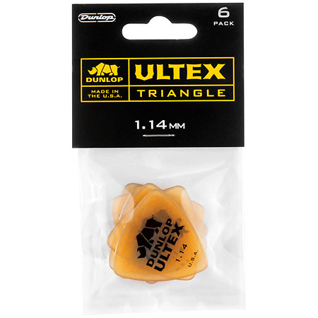 426P114 Ultex Triangle 1,14mm Sachet de 6 Dunlop