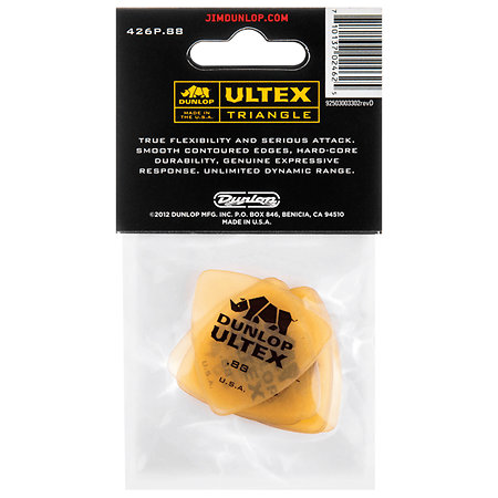 426P88 Ultex Triangle 0,88mm Sachet de 6 Dunlop