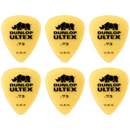 Dunlop 421P73 Ultex Standard 0,73 mm Sachet de 6