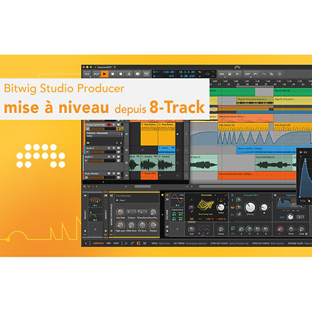 Bitwig Bitwig Studio Producer upgrade 8 Track (licence)