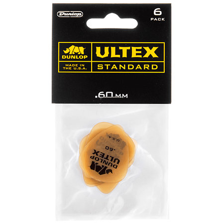 421P60 Ultex Standard 0,60 mm Sachet de 6 Dunlop