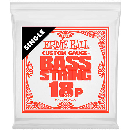 Ernie Ball 1338 Slinky Stainless Steel Bass String 18