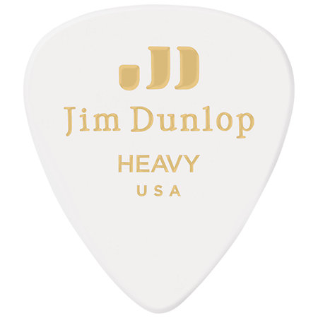 Dunlop 483P01H Celluloid Classic Heavy sachet de 12