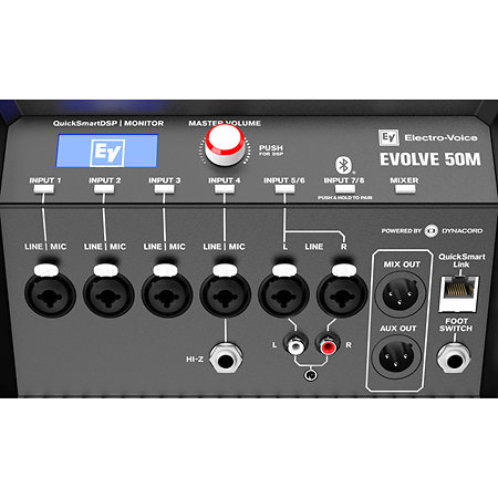 Evolve 50M subwoofer Noir Electro-Voice SAV