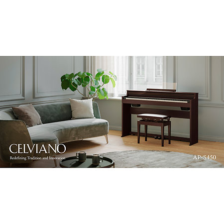 Celviano AP-S450 BN Palissandre Casio