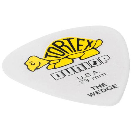 424P73 Tortex Wedge 0,73 mm Sachet de 12 Dunlop