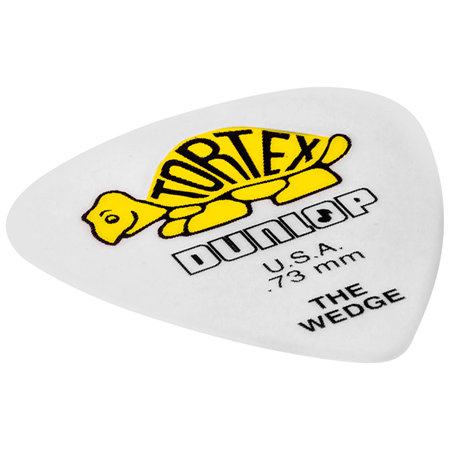 424R73 Tortex Wedge 0,73 mm Sachet de 72 Dunlop