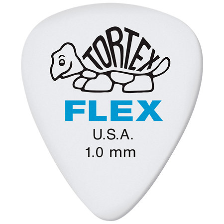 428P100 Tortex Flex 1,00 mm Sachet de 12 Dunlop