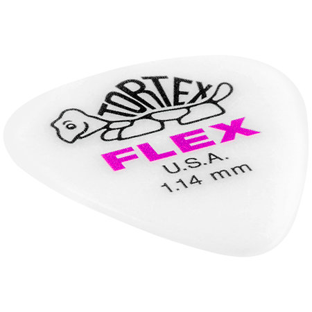 428P114 Tortex Flex 1,14 mm Sachet de 12 Dunlop