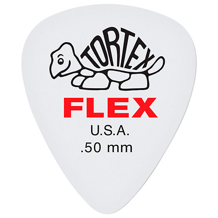 Dunlop 428P50 Tortex Flex 0,50 mm Sachet de 12