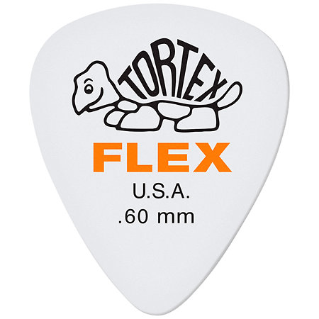 428P60 Tortex Flex 0,60 mm Sachet de 12 Dunlop