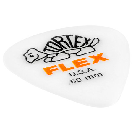 428P60 Tortex Flex 0,60 mm Sachet de 12 Dunlop