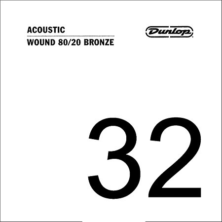 DAB32 Corde acoustique 80/20 Bronze 032 Dunlop