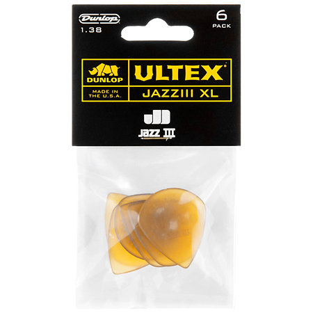 427PXL Ultex Jazz III XL 1,38 mm Sachet de 6 Dunlop