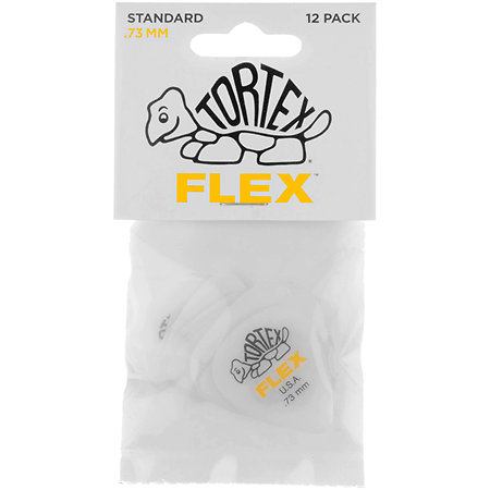 428P73 Tortex Flex 0,73 mm Sachet de 12 Dunlop