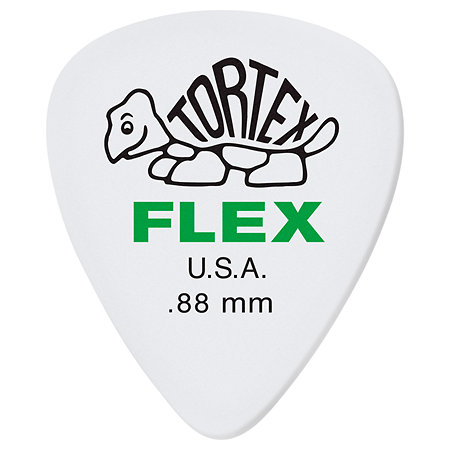 428P88 Tortex Flex 0,88 mm Sachet de 12 Dunlop