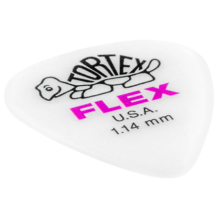 Dunlop 428R114 Tortex Flex 1,14 mm Sachet de 72