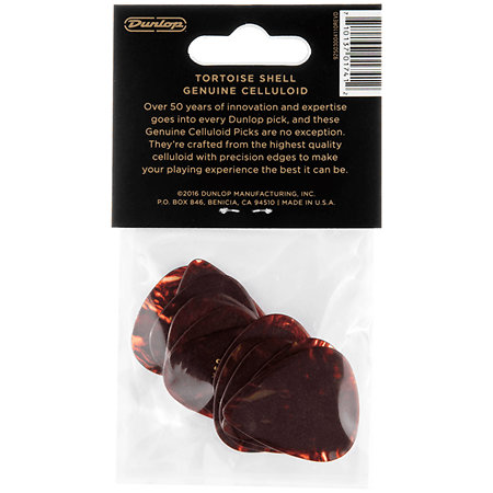 483P05HV Celluloïd Shell Marron Heavy Pack de 12 Dunlop