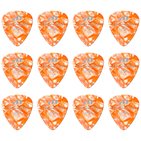 483P08H Celluloïd Orange Heavy Pack de 12 Dunlop