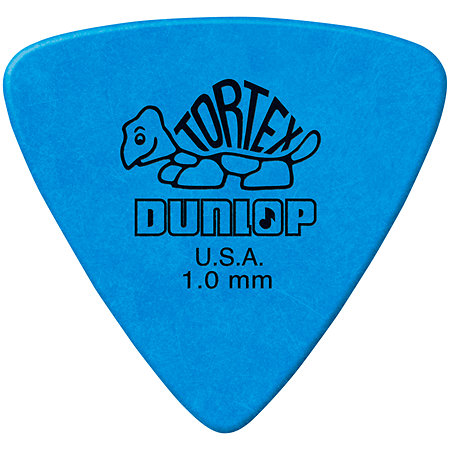 431P100 Tortex Triangle 1,00 mm Sachet de 6 Dunlop