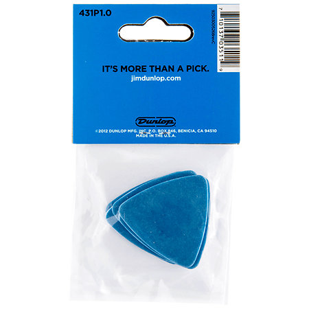 431P100 Tortex Triangle 1,00 mm Sachet de 6 Dunlop