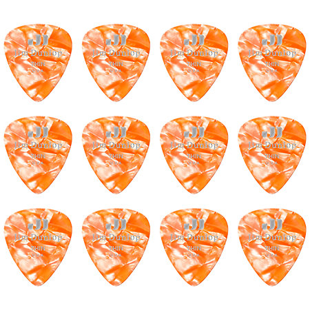 Dunlop 483P08TH Celluloïd Orange Thin Pack de 12