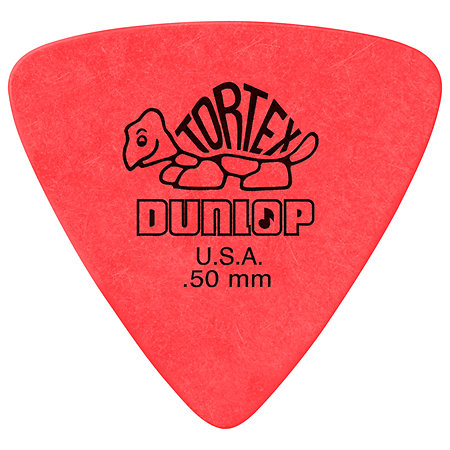 Dunlop 431P50 Tortex Triangle 0,50 mm Sachet de 6