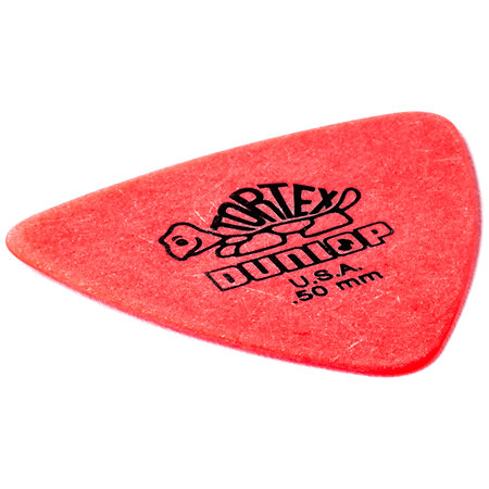 431P50 Tortex Triangle 0,50 mm Sachet de 6 Dunlop