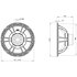 21DS115 8 Ohm Push Buttons B&C Speakers