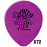 413R114 Tortex Teardrop 1.14 mm Sachet de 72 Dunlop