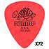 413R50 Tortex Teardrop 0.50 mm Sachet de 72 Dunlop