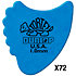 414R100 Tortex Fin 1,00 mm Sachet de 72 Dunlop