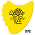 414R73 Tortex Fin 0,73mm Sachet de 72 Dunlop