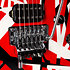 Wolfgang Special Striped Series Red, Black, White + Housse EVH