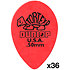 423R050 Tortex Small Tear Drop 0,50 mm Sachet de 36 Dunlop